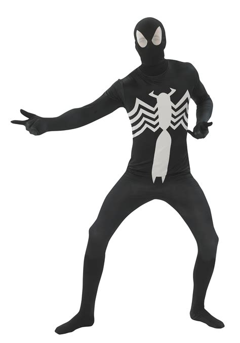 spiderman black costume adult